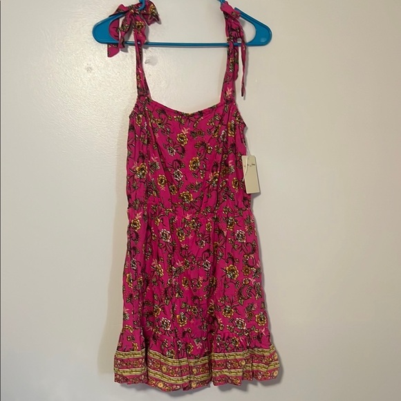 BeBop Pink Floral Dress - Picture 1 of 3